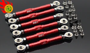 metal front and rear suspension steering rod  for Losi 5ive-T QL-5T RC LOSB0019 1/5 Gas Truck Rovan LT KM-X2 DDT MINI WRC TGN