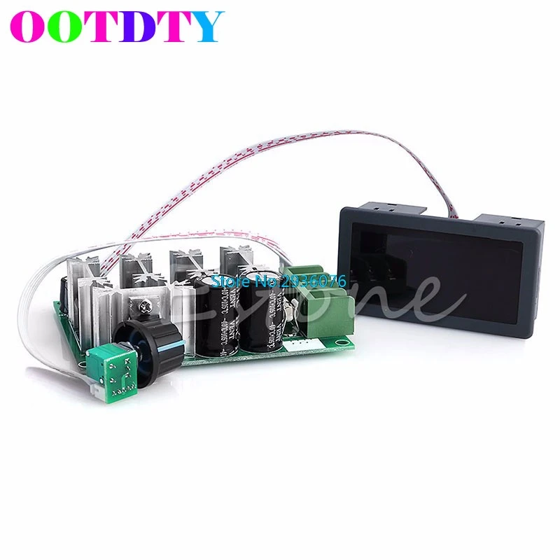 

30A Motor Speed Control PWM Controller Governor With Digital Display Switch APR8_25