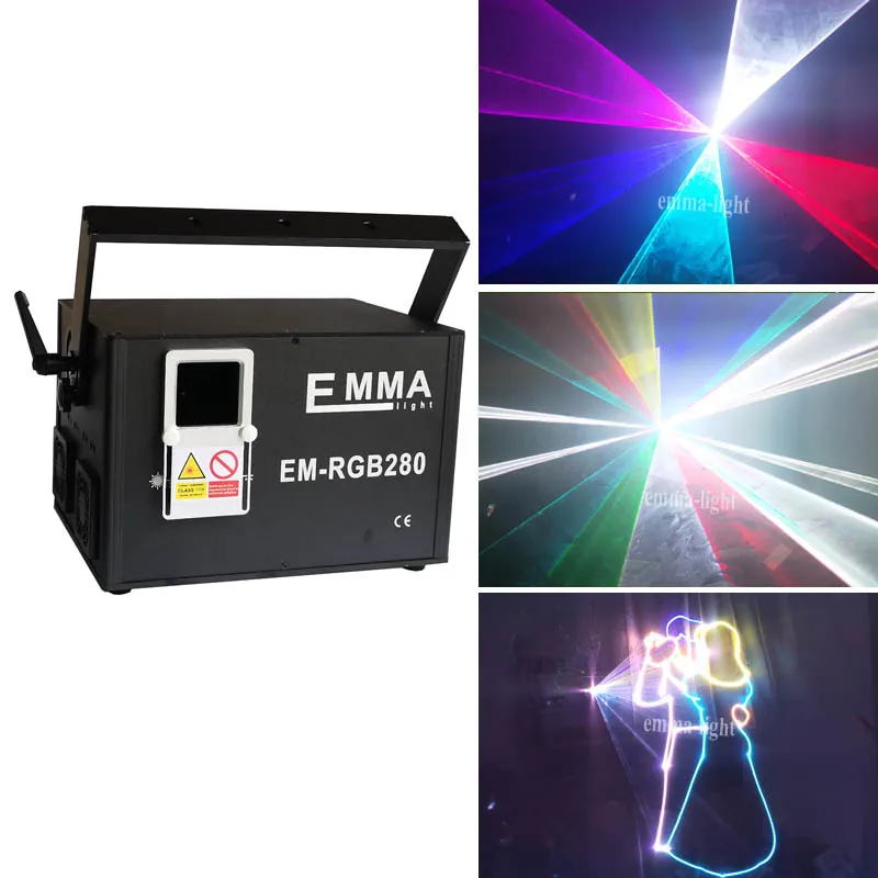 Outdoor Sky Pro Show Laser Dmx Programmable 6 Watt Rgb 6000mw Beam