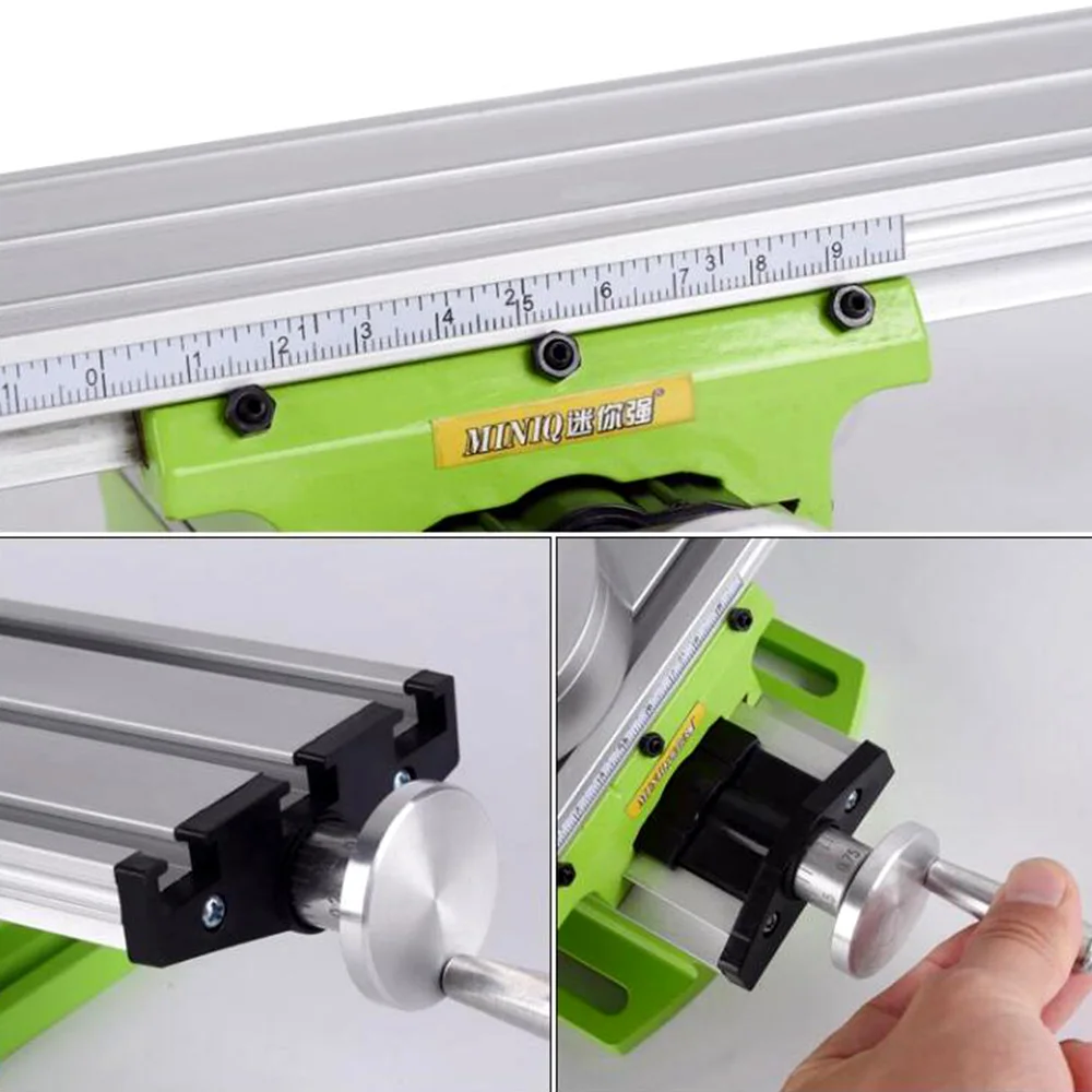 1PC Mini Multifunction BG6300 Bench Vise Fixture Drill Milling Machine Compound Table Adjustment Worktable