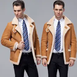 Для Мужчин's B3 Дубленки куртка Для мужчин; длинная куртка ветровки Для мужчин; зимняя теплая куртка