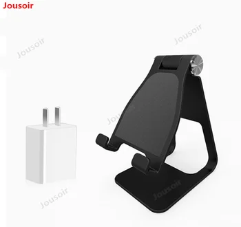 

Mobile phone desktop bracket aluminum alloy with wireless charging multi-function adjustable universal mini base CD50 T03