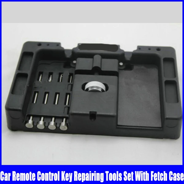 

huk 4Pcs Locksmith tools Cars Remote Control flip Key Repairing Tools kits With Fetch Case