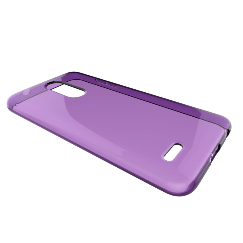purple Бренд gligle Модный мягкий из высокотемпературного полиуретана кожи, чехол для LG K10 чехол защитный чехол - Цвет: purple