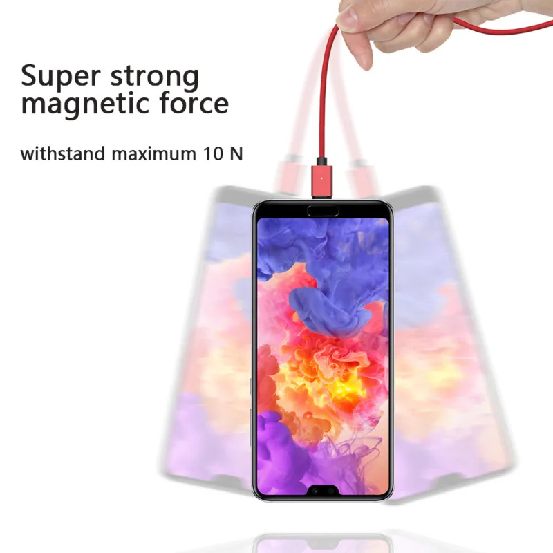 Wsken X1 Магнитный кабель типа C для iPhone зарядное устройство магнитный USB Type шнур
