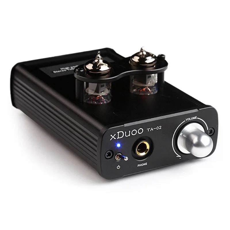 Original XDUOO TA 02 6J1 x 2 Hifi Audio Stereo Vacuum Tube Headphone