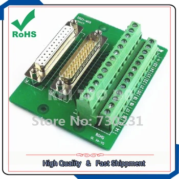 

Free Shipping DB25 DB25-MG6 Male / Female Header Breakout Board Terminal Block