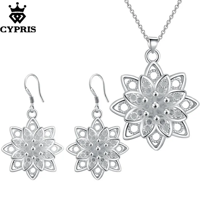 CYPRIS wholesale retail set wedding party bridal party jewelry sets Water drop set drip necklace
