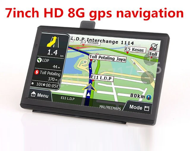 Ориана Новый 7 дюймов GPS Навигации FM 8 ГБ/128 М DDR/800 МГЦ новейший Карта Бесплатное Обновление россия/Испания/Европа/Канада/Израиль gps навигатор