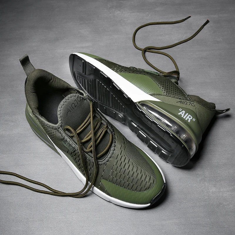 

Hot 2019 Professinal Running Shoes For Men Air Cushion Mesh Breathable Wear-resistant Fitness Trainer Sport Shoes Male Sneakers