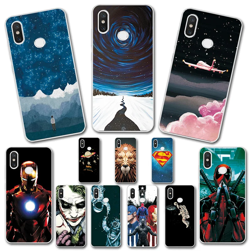 

Back Protective Phone Cases For Xiaomi Redmi Note 7 Cover Silicon Painted Novelty For Xiaomi Redmi Note 7 6.3'' Capa Fundas