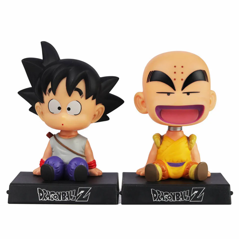 1 pc 12 cm dragon ball Z goku anime action figures Car Holder Decoration Doll Phone Bracket PVC Action Figure Model Toy   (9)