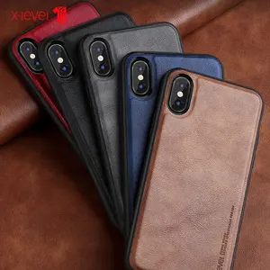 Leather Case For iPhone XS Max Cases X-Level Original Luxury Ultra Light Business Shockproof Cover Case For Apple 10 iPhone X XR Leather Case For iPhone XS Max Cases X-Level Original Luxury Ultra Light Business Shockproof Cover Case For Apple 10 iPhone X XR
