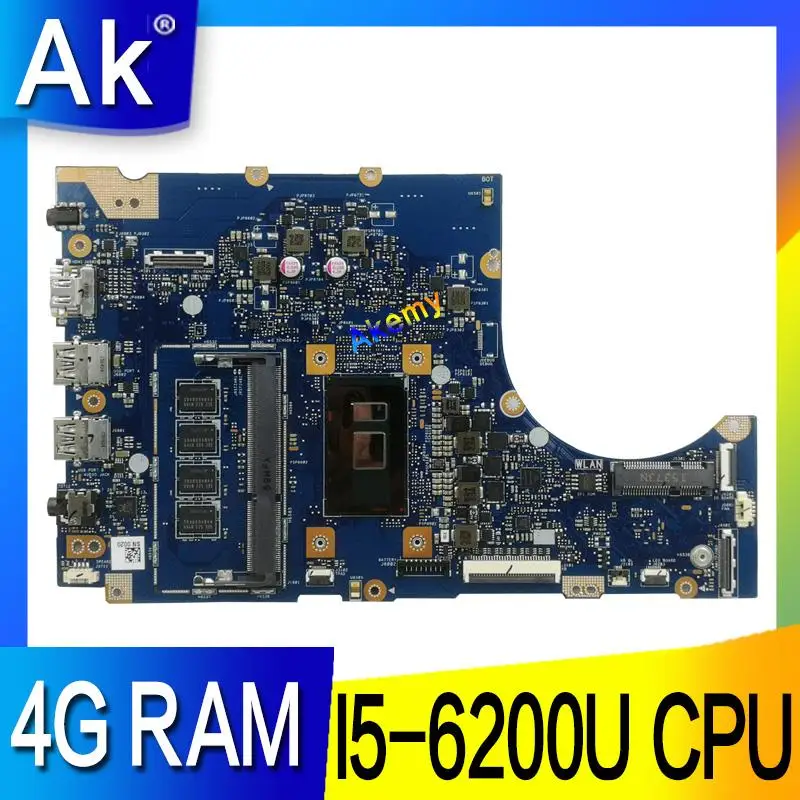 TP300UA материнская плата для ноутбука For Asus Q302U Q302UA TP300U TP300 тест оригинальная 4G RAM