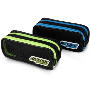 

Large Capacity Durable Multifunctional Pencil Case Double Zipper Pen Box for Boys Girls School Supplies Stationery Pencil Bag