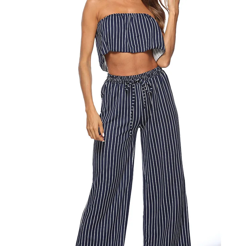 

2019 Women sets Summer Casual Long Pants Women Two Piece Outfits Short Sport Jumpsuit Sexy Two Piece Matching Sets #60