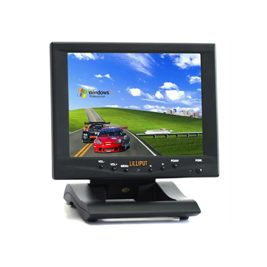 

LILLIPUT FA801-NP/C/T 8 inch Touch screen Monitor VGA AV1 AV2 desktop TFT LCD PC Monitor