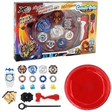 Гироскоп bayblade Арена 4 штук в штучной упаковке bayblade Bey blade Burst 4D набор пусковая установка Арена металлическая Боевая битва Fusion классическая игрушка