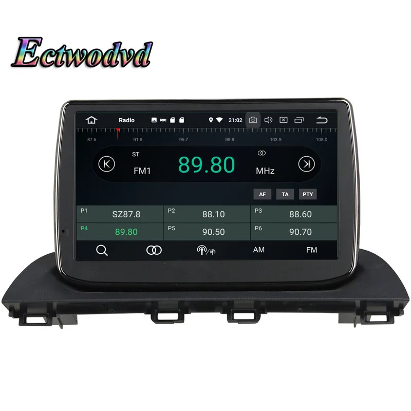 Best Ectwodvd Octa Core 4G RAM 64G ROM Android 9.0 Car Multimedia DVD Player GPS HeadUnit For Mazda 3 Axela 2014 2015 2016- 7