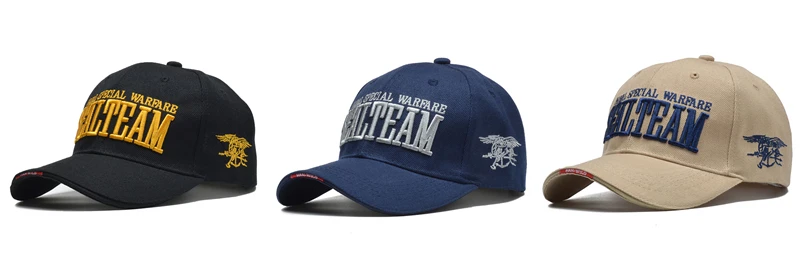 Тактическая Кепка с объемной вышивкой Sealteam с надписью Snapback, кепка Casquette Homme, хлопковая кепка с узором