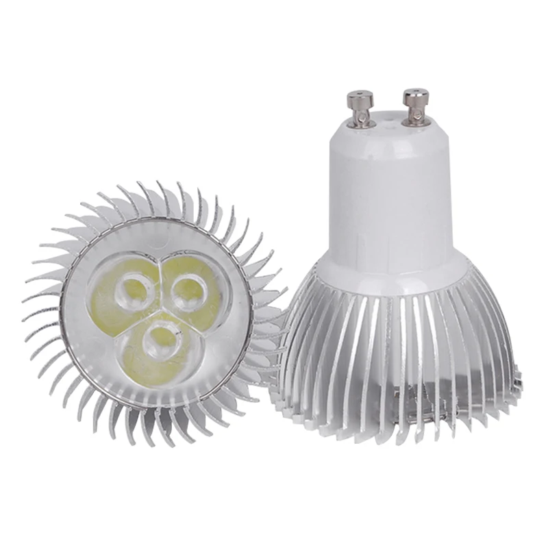 Светодиодный фонарик для дома MR16 12 V GU10 3W110V/220 V AC 85-265 V Светодиодный точечный светильник, лампочка замена 35 Вт лампа накаливания GU5.3 светодиодный теплый белый свет