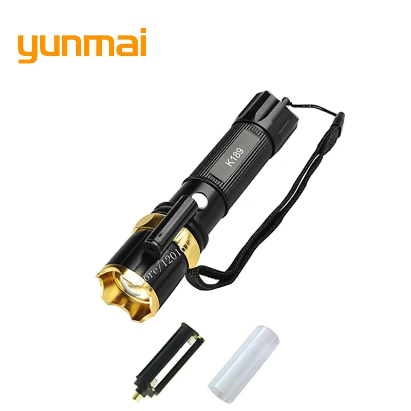 

UV Red Laser+NEW xm-l t6 LED Hunting Flashlight 4000 Lumen Tactical Flash Light Torch Lantern Rechargeable 18650 or AAA Battery