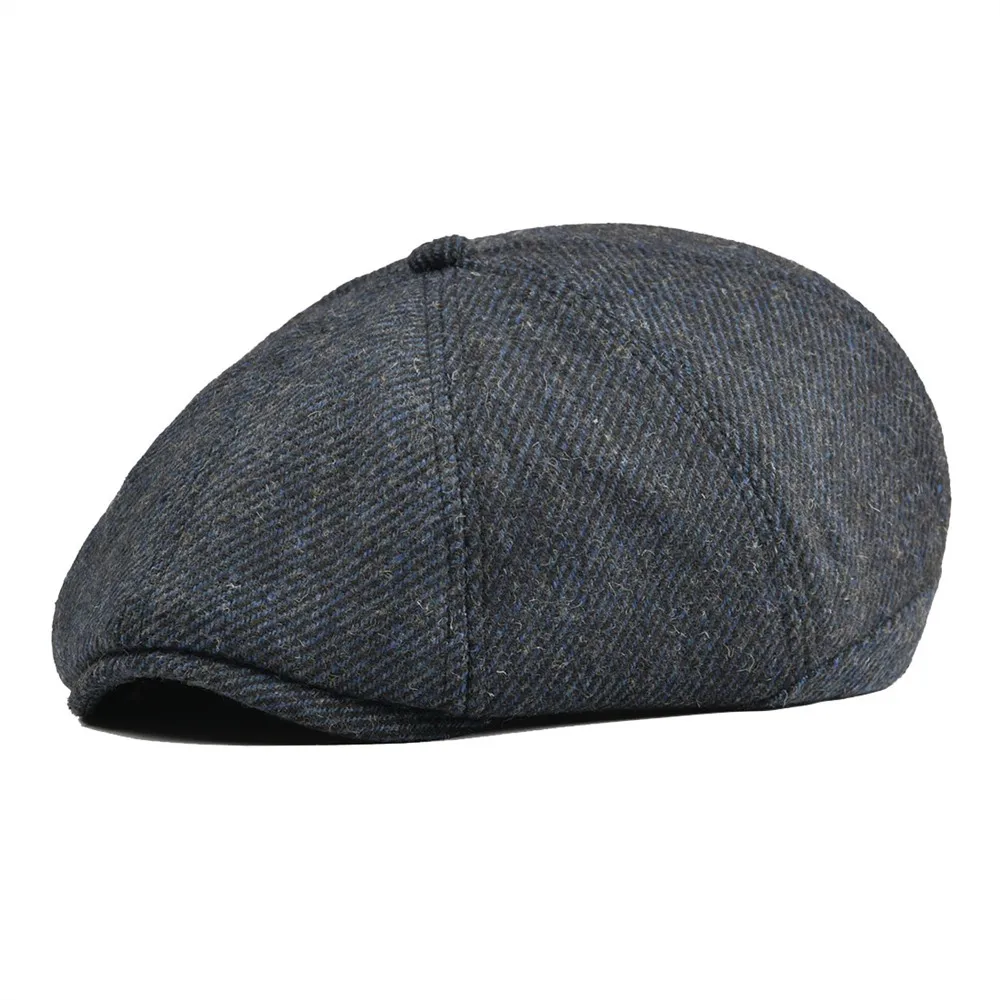 navy blue baker boy hat