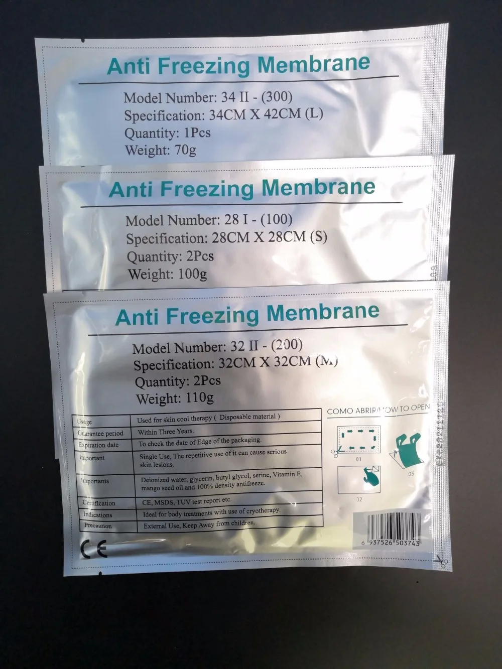 High Qulaity Antifreeze Membrane For The Zetiq Slimming Machine Anti Freeze Membrane Salon Use 4