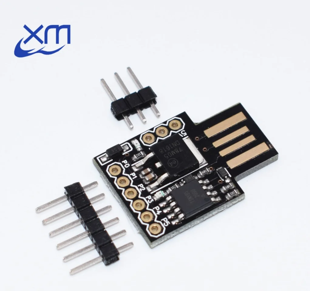 

Digispark kickstarter miniature usb development board with pins and Anti-static bag 1pcs attiny85-20su D42