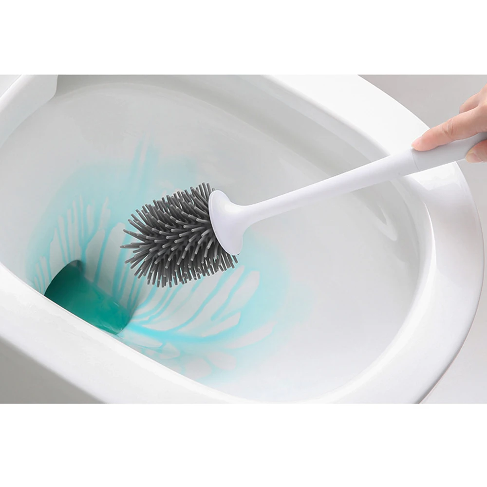 

2019 Useful Lint Roller Brushes silicone toilet brush Lavatory brush clean hand cherry replacemen For Household supplies