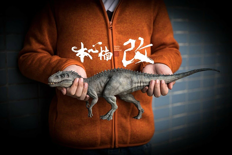 1/35 масштабная Коллекционная Фигурка животного из ПВХ долина гванги аллозавра модель динозавра игрушки для фанатов мальчиков детские подарки