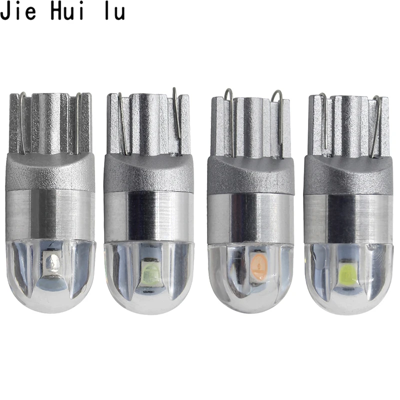 2 шт. высокое качество T10 2SMD 3030 светодиодный W5W 2825 194 192 921 WY5W Авто клиновидный