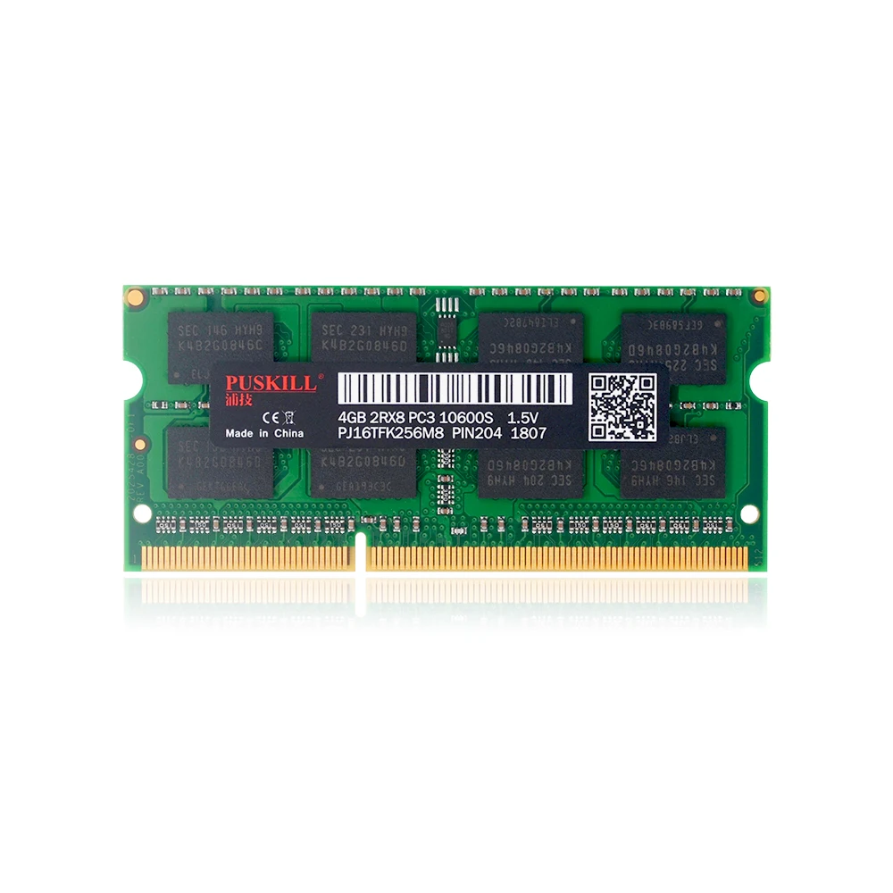 

New Laptop Memory DDR3 4GB 1333MHz PC3 204pin 1.5V no ECC RAM