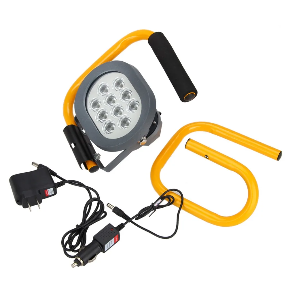 

Outdoor Rechargeable 60W 10xLED Portable Floodlight Spot Bar Work Spotlight Lamp