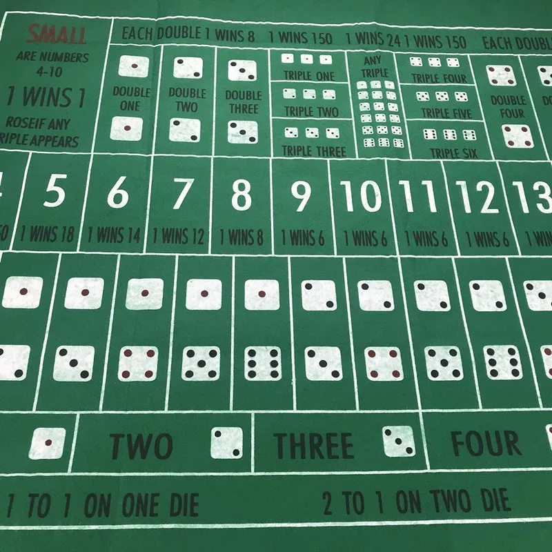 Двухсторонний 60*90 см Игральный стол ткань Baccarat покерный набор Texas Hold'em покерные макеты скатерть Войлок доска развлечения