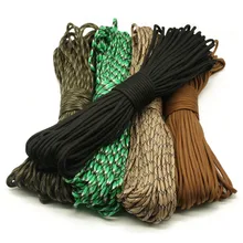 100 футов/31 метр 9 нитей Паракорд 550 IB веревка Cuerda Escalada Mil тип спецификации Открытый Кемпинг выживания палатки оборудование