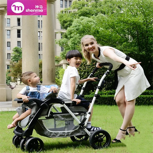 shenma double stroller