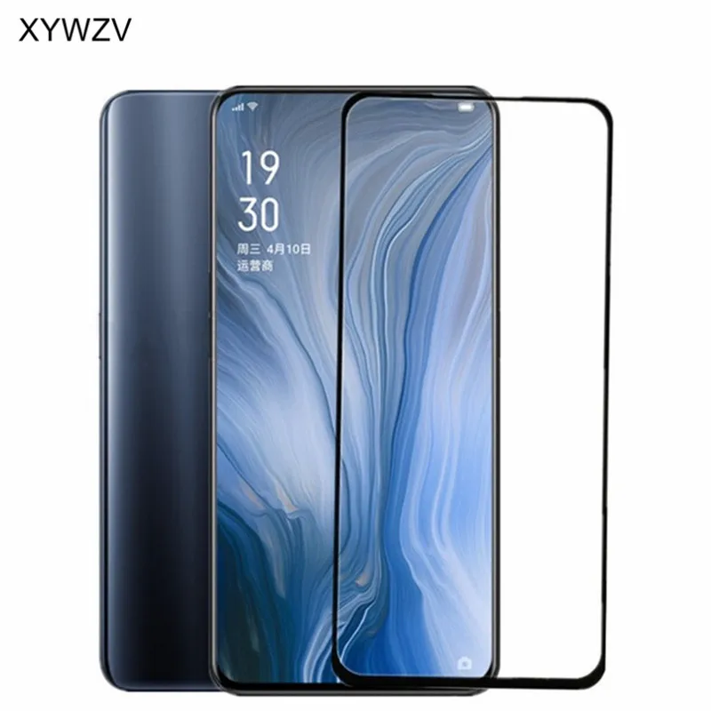

2PCS Full Glue Cover Glass For OPPO Reno Screen Protector Tempered Glass For OPPO Reno Phone Glass Film For OPPO Reno