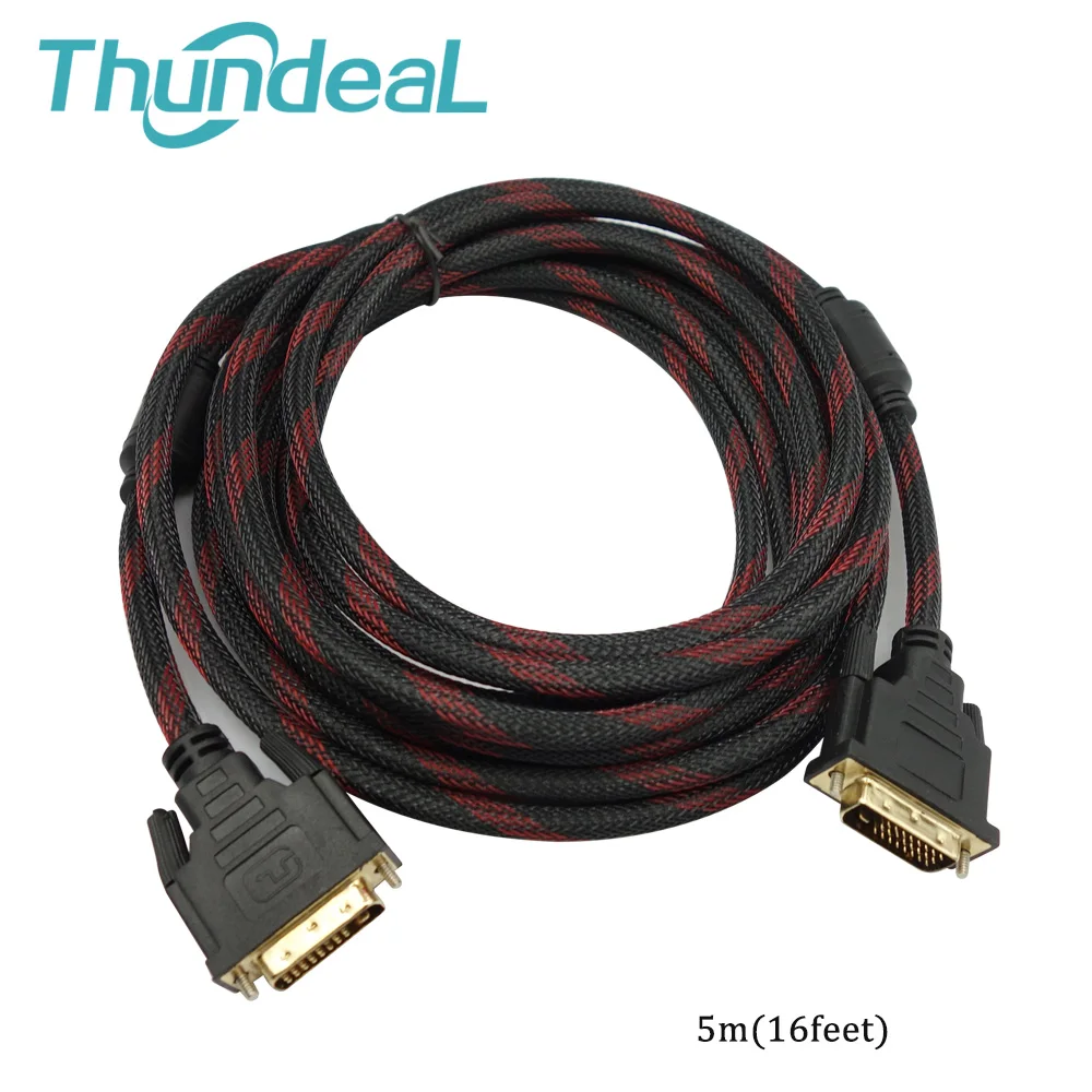 Высокоскоростной кабель DVI 1 4 м 2 8 фотоэлемент 24 + штырьковый штырь с позолоченным