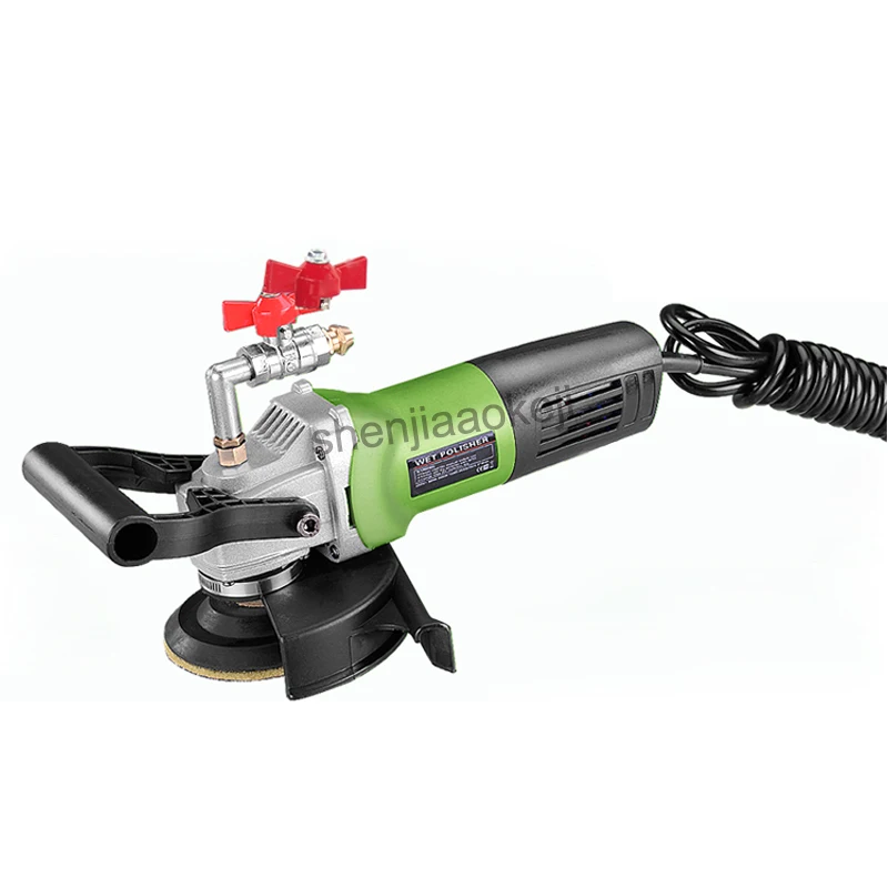 

Electric stone wet polisher Cement marble polishing machine variable speed hand grinder Water injection-type polishing machine