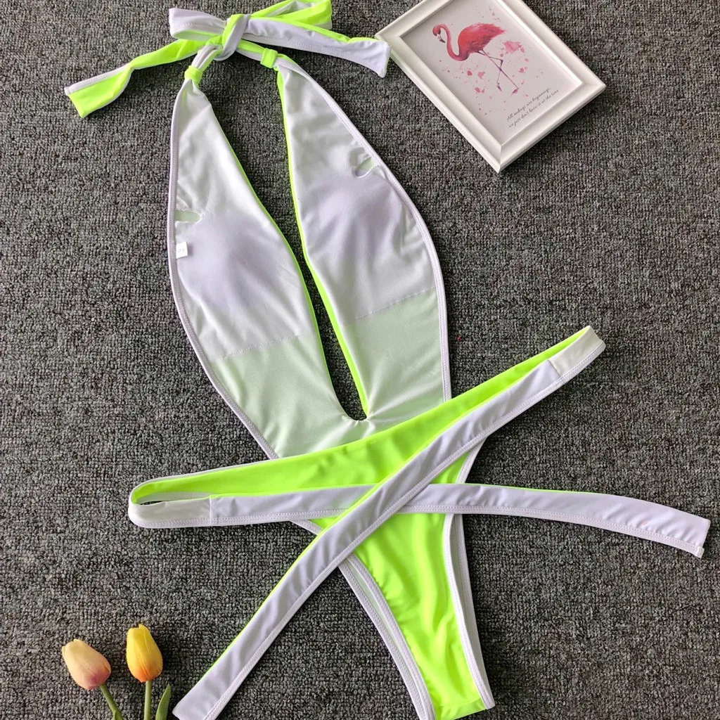 Liva/бандажный цельный костюм с принтом для девочек,, пуш-ап, мягкий бразильский купальник, популярный комплект, пляжный Монокини, купальный костюм, бикини