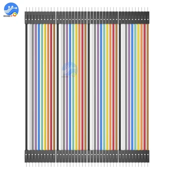 

40PIN Dupont Line 10CM Male to Male Jumper Wire Dupont Cable for arduino DIY KIT Breadboard
