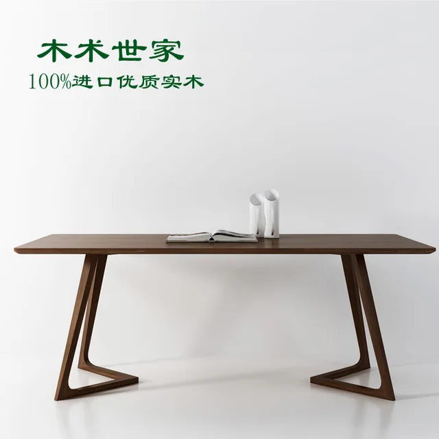 Aliexpress.com: comprar nordic combinación de madera maciza mesas ... Mesas de comedor minimalistas