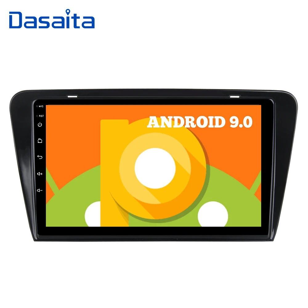 Cheap Android 9.0 Radio Car 1 din GPS Navigator 1080P Video with 10.2" IPS Screen for Skoda Octavia 2014 2015 2016 2017 0