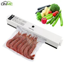 Onme 110 в бытовой пищевой вакуумный упаковщик упаковочная машина пленочный упаковщик вакуумный упаковщик в том числе 15 шт упаковка США вилка