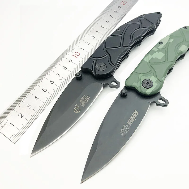 

SR B418B B418C 3Cr13 Steel Blade Aluminum Handle Folding Knife Outdoor Camping Survival Tactical Utility EDC Rescue EDC Knives