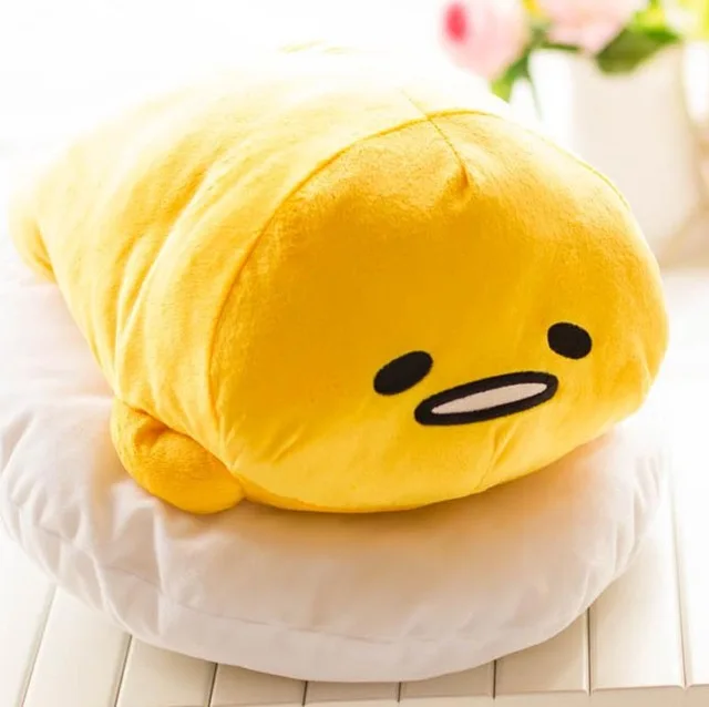 40*30 см Gudetama ленивое яйцо jun плюшевая игрушка яйцо желток брат большая подушка ленивые шары мягкая кукла для детей Рождественский подарок - Цвет: papa