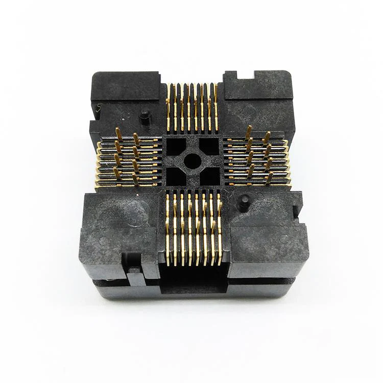 10 шт./лот QFP32 LQFP32 TQFP32 IC51 0324 1498 сжечь в гнездо шаг 0 8 мм IC Размер корпуса 7x7 Открытый
