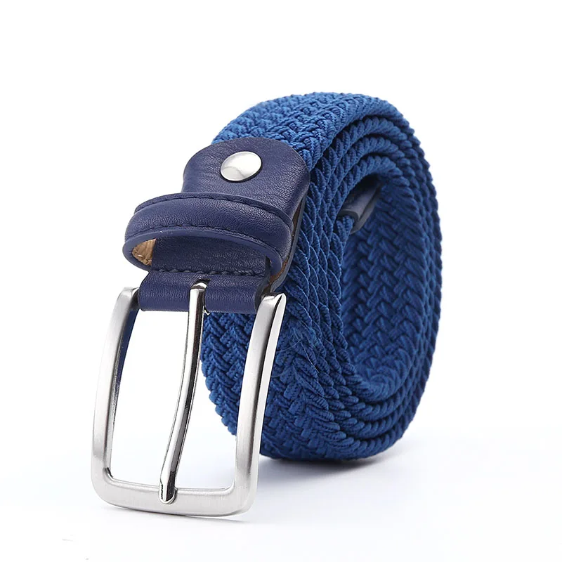 Ремень эластичный мужской 1 3/8 дюйма из текстиля и кожи|belt loop|belt leggingsbelted cow belts |