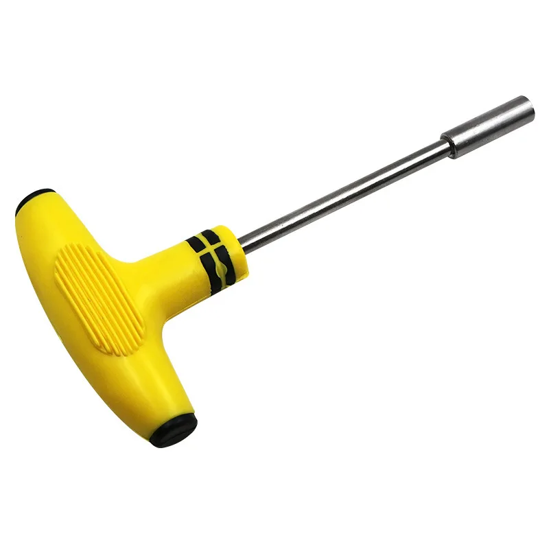 

Multi-function T Shape Socket Screwdriver Non-slip Plastic Handle Sleeve Set Screwdriver Head Removable Mechanical Repair Tool